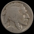1926 s 5C Buffalo Nickel Circulated Coin