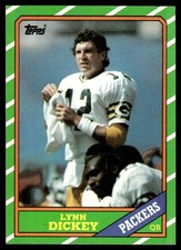 1986 Topps Lynn Dickey Green Bay Packers #214