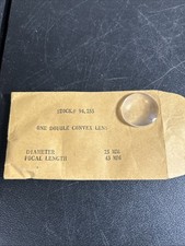 Double Convex Lens Dia 25 mm and Focal length 43 mm