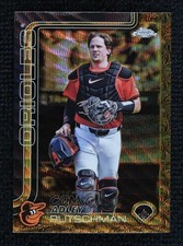 2025 Topps Gilded Collection Gold Wave Refractor 16/75 Adley Rutschman #165 16kt
