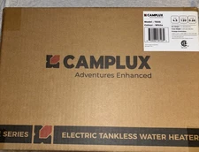 Camplux 4.5Kw Electric Tankless Water Heater Instant Hot Water, Led Display TE05