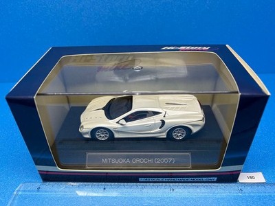 Hi-Story 1/43 Mitsuoka Orochi 2007 White Diecast Mini Car Neu
