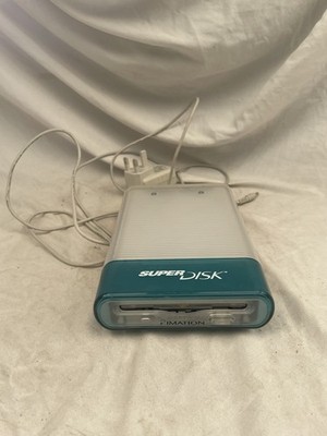Imation Super Disk externes USB Diskettenlaufwerk MAC Macintosh USB selten SD-USB-M