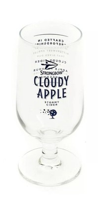  2 x Strongbow Cloudy Apple Cider Kelch Pint Gläser 20oz Brandneu Pub Mann 