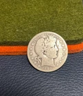 (#100941).  Barber Half Dollar:  1893 O.  G/VG.