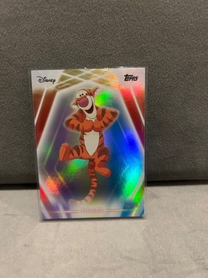 2026 Topps Disney Neon TIGGER Rainbow Foil #7 98/99 SP   