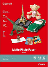 Canon A4 Matte Photo Paper MP-101 (50 Sheets) - Suitable for Professional-Qualit