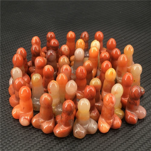 Wholesale Natural mix mini Penis Carved quartz Crystal Massager Wand Healing - Picture 285 of 296
