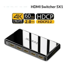 Switch 2.0 UHD 4K 60Hz HDMI RGB 4:4:4 HDCP 2.2 HDR Out HDTV Mi Xbox Projector US