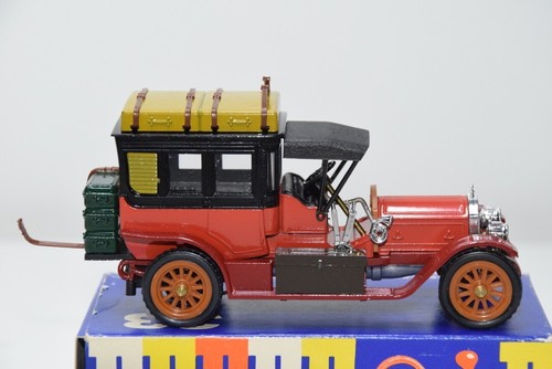 B24 1:43 RIO 33 MERCEDES-BENZ LIMOUSINE 70 CV C.V. 1908 RED MIB - Picture 8 of 19