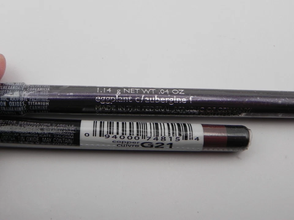6x Vintage Avon Eyeliners Kohl Extend Glimmersticks Eggplant Emeraude Black - Image 4 of 4