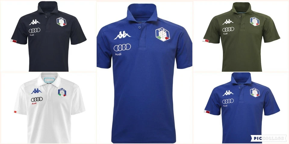4800/471bis FISI KAPPA 6CENTO AUDI ABIANG 3F POLO GARA UNISEX 304MZ60 SHIRT