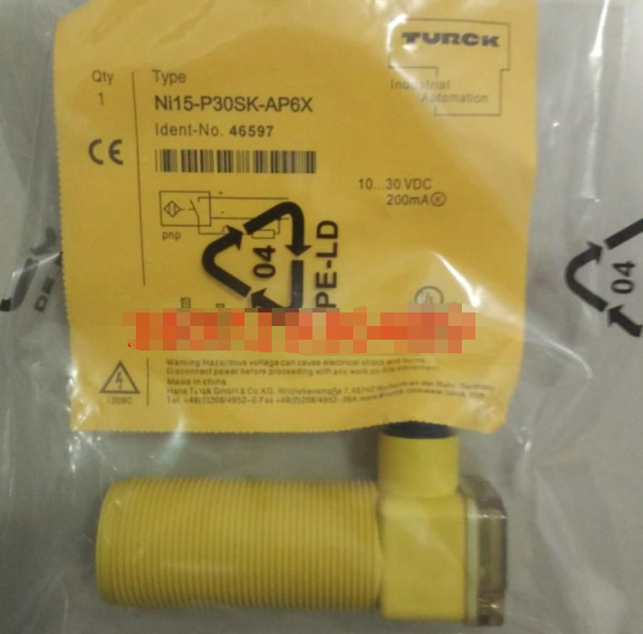 1PC TURCK NI15-P30SK-AP6X SENSOR FREE SHIP