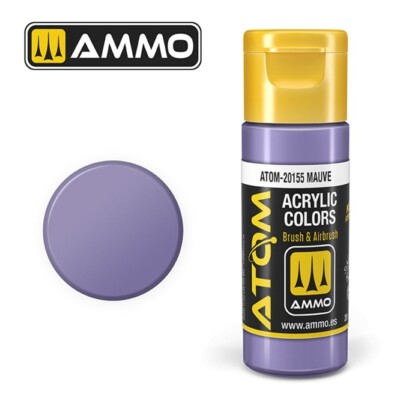 Ammo MIG ATOM-20155 - ATOM COLOR Mauve 20ml - Neu