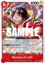 Monkey.D.Luffy Alternate Art - ST01-012 LP - One Piece