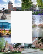 University Graduation Gift Photo Mat Personalized College Campus Pictures Custom