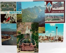 Postcards Various Сountries of the World Set of 7 Collectible