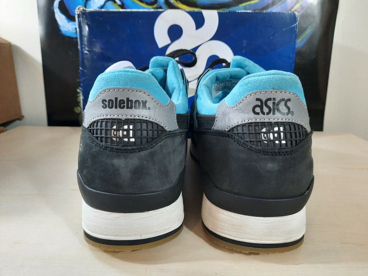 靴 ASICS GEL-LYTE III Sole Box Blue Buy Solebox x Gel Lyte 3 'Blue Carpenter Bee' - H61NK 9090