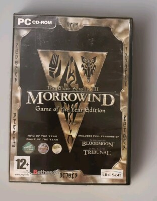 The Elder Scrolls 3 Morrowind BloodMoon & Tribunal für PC 4x CD Roms