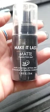 Milani Make It Last Matte Finish Setting Spray 1.18 oz. Travel Size Sealed NEW