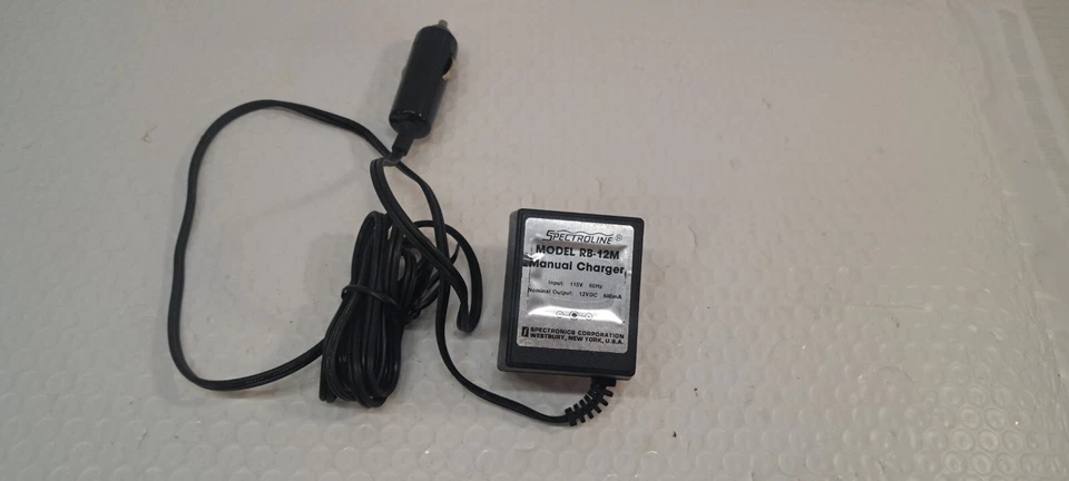 SPECTROLINE RB-12M AC ADAPTER CHARGER FOR FL-100/12 LEAK DETECTION LAMP - Image 2 of 4