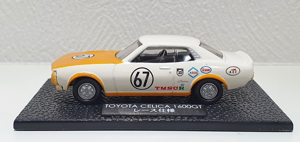 1/72 Bourbon TOYOTA CELICA 1600GT TA22 RACE VERSION #67 diecast