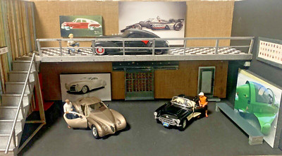 Built from Scratch  Handmade  1/24 Scale Diorama Art Piece   Exotic Motor Car Co