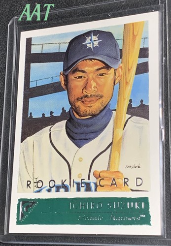 Ichiro Suzuki 2006 Topps Rookie Of The Week Baseball Card - Near Mint, HOF, 4000+ Hits