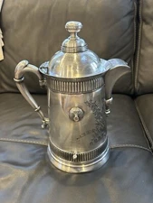 Stunning Antique Late 1800's Silver Plate PAIRPOINT Tilt Lemonade Water Pitcher