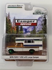 Greenlight Green Machine 1976 Ford F-250 Camper Special 164 Chase Nip 30406 Greenlight Green Machine 1976 Ford F-250 Camper Special 164 Chase Nip 30406