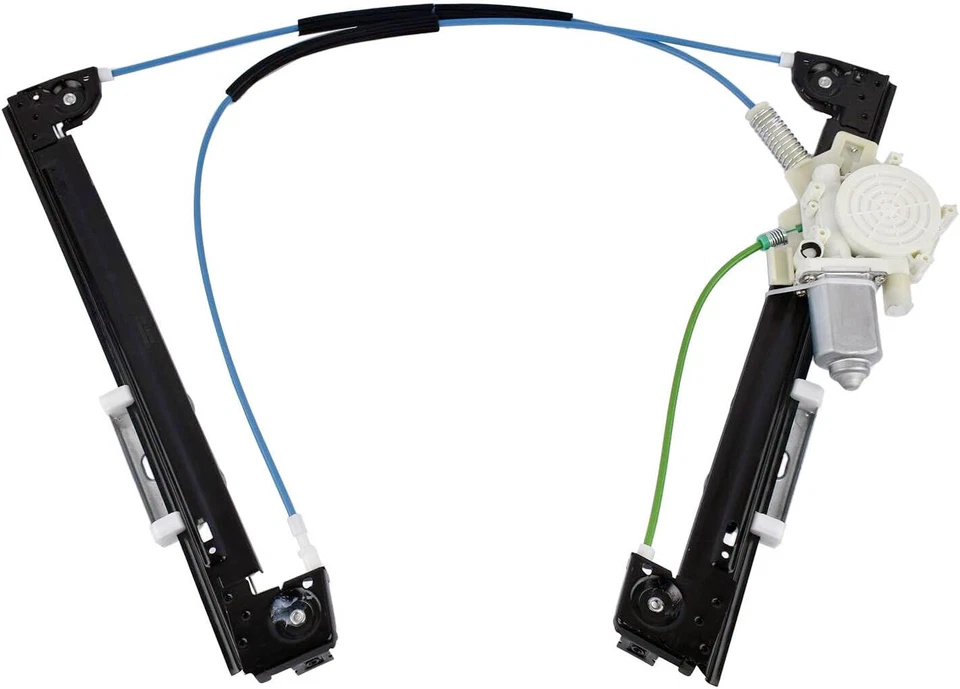 Front Left Power Window Regulator w/Motor 51337039451 for Mini Cooper R50 R53 - Image 3 of 4