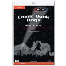 New (6 ct) BCW Combo Pack Treasury Comic Book Bags & Boards