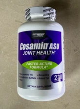 Cosamin ASU for Joint Health 230 Capsules Glucosamine Chondroitin Exp 02/2029