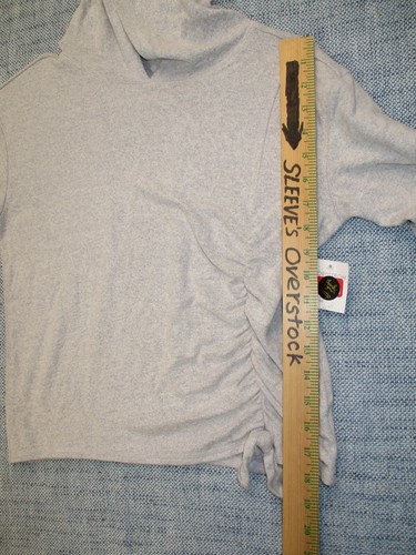 Zella Nordstrom Girls hoodie pullover shirt L 10/12 - Picture 3 of 4