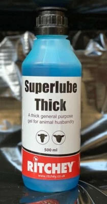Ritchey Superlube Thick Obstetric Lube Gel Animal Husbandry, Lambing, Calving