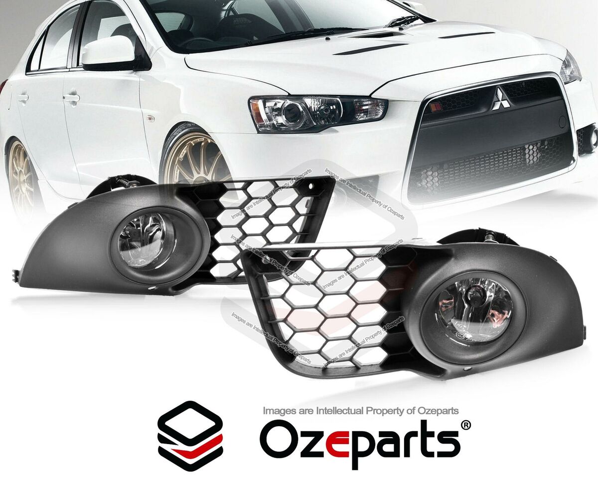 Full Set Fog Light Driving Lamp For Mitsubishi Lancer CJ VRX Full Set Fog Light Driving Lamp For Mitsubishi Lancer CJ VRX