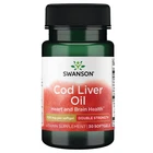 Swanson Cod Liver Oil - Double Strength 700 mg 30 Softgels