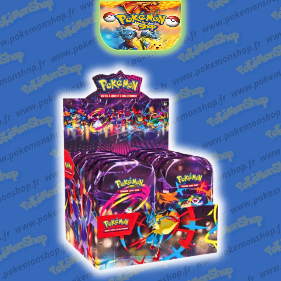 Pokémon Display Mini tin ME01 Méga Evolution Officiel Fr Neuf Scellé - Photo 1/1