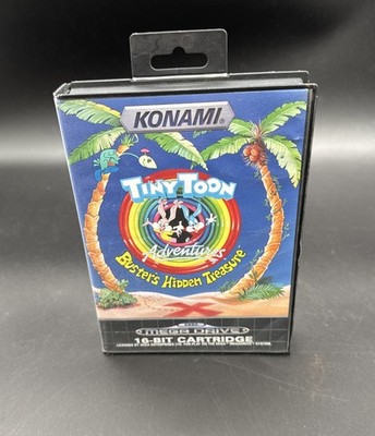 Tiny Toon Adventures: Buster's Hidden Treasure - Ohne Anleitung-Sega Mega Driv