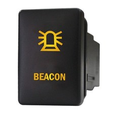 Push switch 9B51O BEACON 12V for Toyota Landcruiser 200s LED AMBER 3A