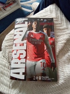 Arsenal v Fulham Mint Programme 2nd May 2026 Premier League