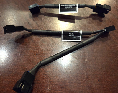 Noctua Y-Cable NA-YC1 & Low-Noise Adaptor NA-RC9