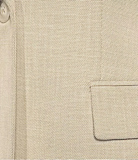 Anne Klein Crossdye Notch Collar 1-Button Vest Size 10 - Image 2 of 4