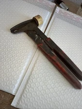 Wheel Weight Pliers/Hammer  Vintage K-D Tools #3358 American Made in USA Red