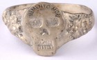 Memento mori skull ring Remember to die signet Antique amulet protecting against — photo 3