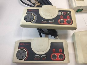NEC PC Engine Console AV Booster Turbo Stick Multi Tap 2 Controllers Tested JP