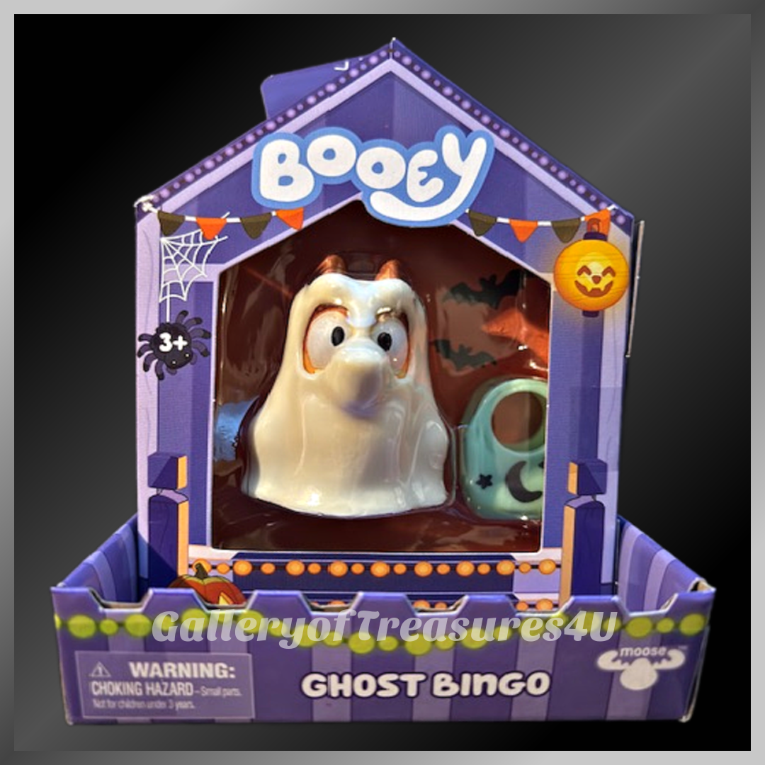 Halloween Booey Bluey Vampire Bingo Ghost Chloe Witch Monster