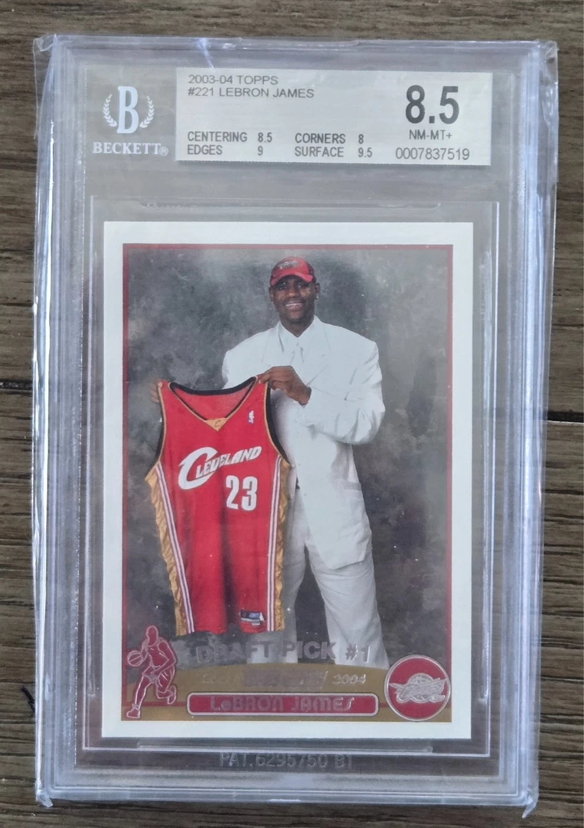 Topps LeBron James Basketball 2003-04 Season Sports Trading Cards