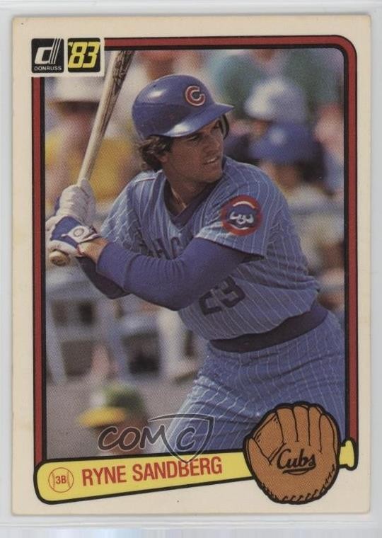 1983 Donruss Ryne Sandberg #277 HOF 1fk5