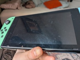 Nintendo Switch Animal Crossing Edition Console with Green & Blue Joy-Con Dock